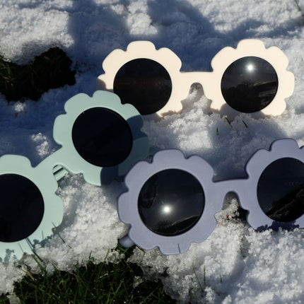 JeP Kids Baby Zonnebril Flower Off White 2+ jaar koop je bij Babywinkel