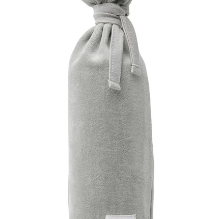 Meyco Kruikenzak Velvet Light Grey koop je bij Babywinkel