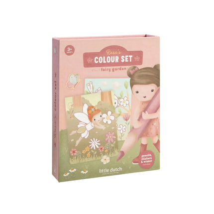 Little Dutch Libro para colorear Rosa