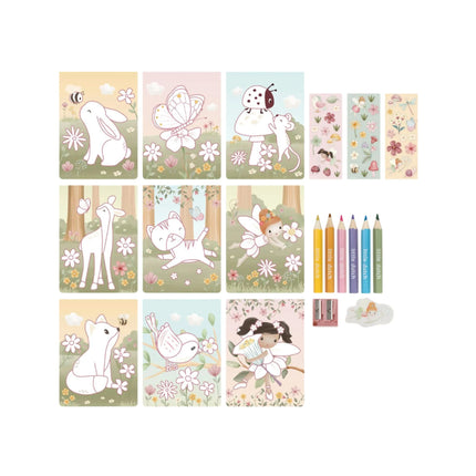 Little Dutch Libro para colorear Rosa