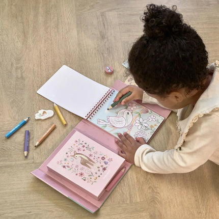 Little Dutch Libro para colorear Rosa