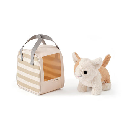<tc>Kid's Concept</tc> Peluche de gato y bolsa de transporte