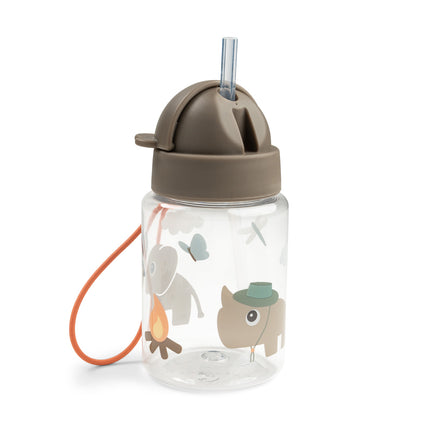 <tc>Done By Deer</tc> Vaso con pajita Tiny Trails Sand 280 ml