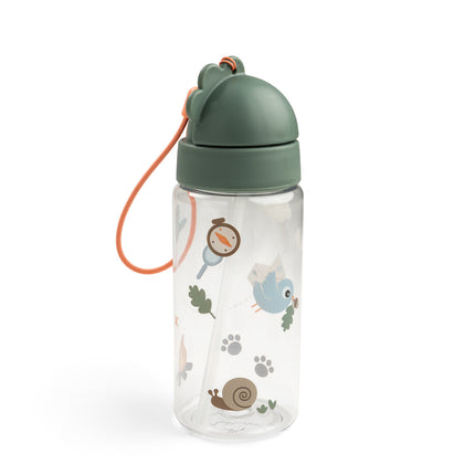 <tc>Done By Deer</tc> Vaso con pajita Tiny Trails Green 350 ml