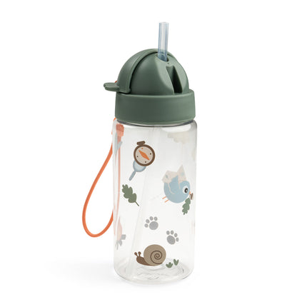 <tc>Done By Deer</tc> Vaso con pajita Tiny Trails Green 350 ml