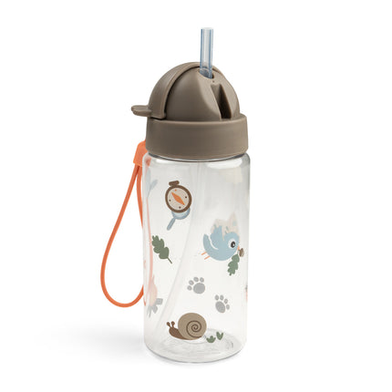 <tc>Done By Deer</tc> Vaso con pajita Tiny Trails Sand 350 ml