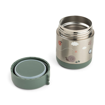 Caja de almacenamiento Done Bye Deer Tiny Trails Green 300 ml