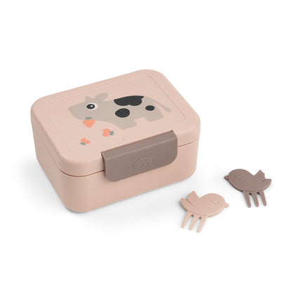 <tc>Done by Deer</tc> Fiambrera con palillos para aperitivos Tiny Farm Powder