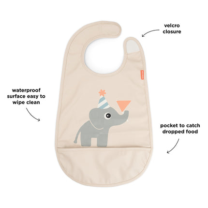 Babero de velcro Celebración Arena