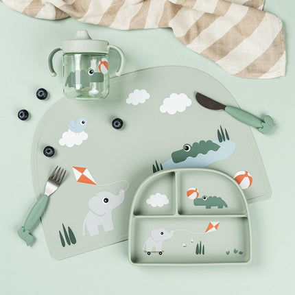 <tc>Done by Deer</tc> Vasito con boquilla y asas Playground Green