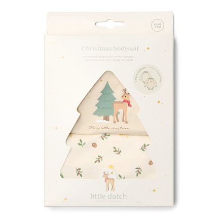 Body 2 piezas manga larga Little Christmas