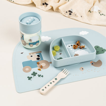 <tc>Done by Deer</tc> Vaso de entrenamiento 360 grados Tiny Farm Blue
