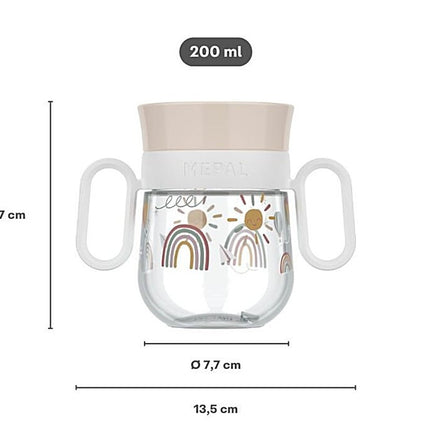 360° drinkbeker Mepal Mio 200 ml - Little Farm - Babywinkel - 8720294049371