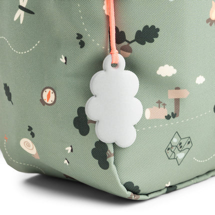 <tc>Done By Deer</tc> Mochila Tiny Trails Green de 7,5 litros