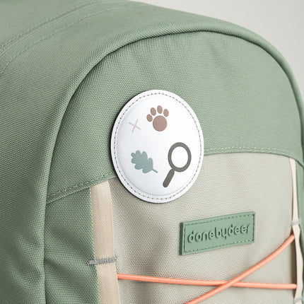 <tc>Done By Deer</tc> Mochila Tiny Trails Green 13 L