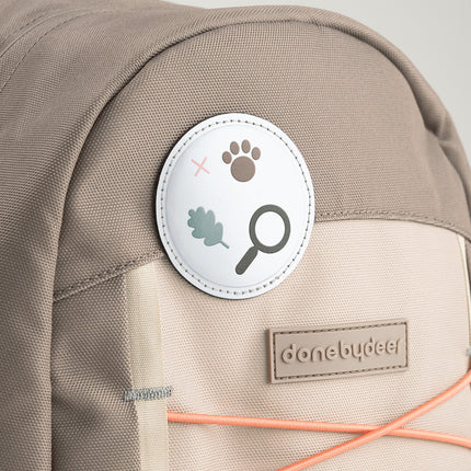 <tc>Done By Deer</tc> Mochila Tiny Trails Sand 13 L