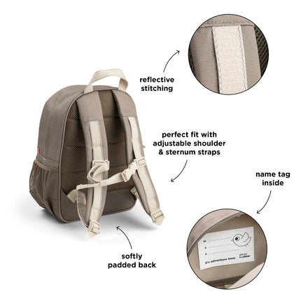 <tc>Done By Deer</tc> Mochila Tiny Trails Sand 13 L