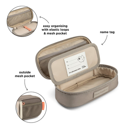<tc>Done By Deer</tc> Estuche para bolígrafos Tiny Trails Sand