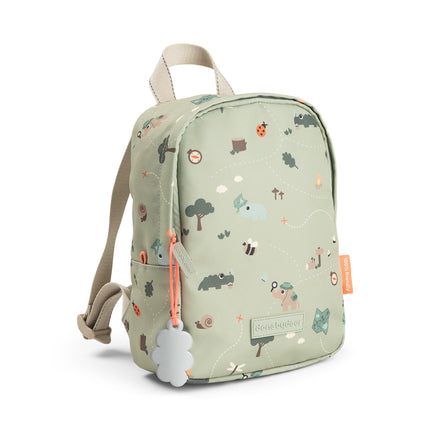 <tc>Done By Deer</tc> Mochila Tiny Trails Green 4L