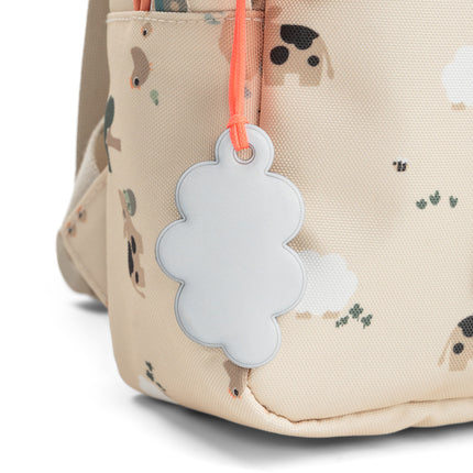 <tc>Done By Deer</tc> Mochila Tiny Farm Sand 4L