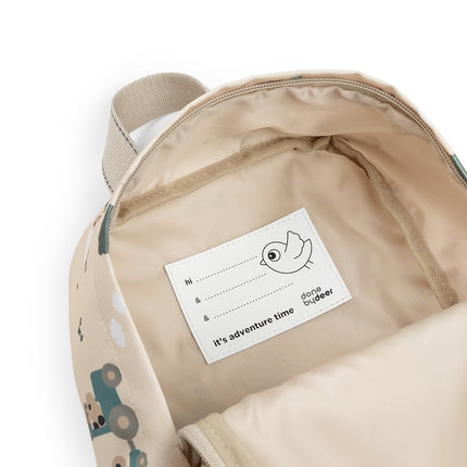 <tc>Done By Deer</tc> Mochila Tiny Farm Sand 4L