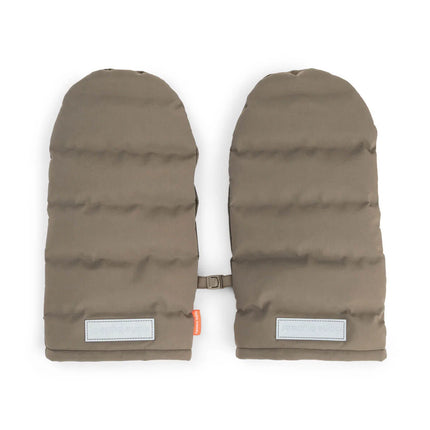 Done by Deer Manoplas para cochecito, color taupe