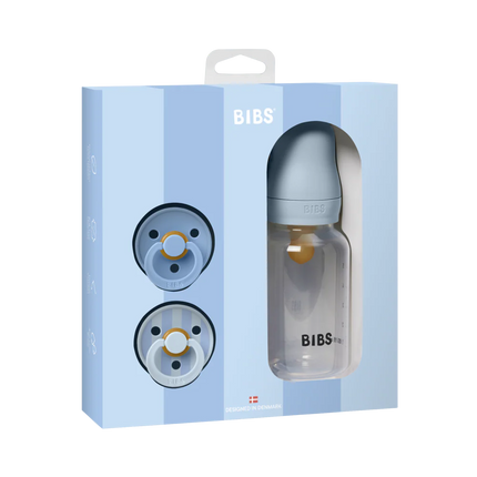 Caja de regalo BIBS Sprinkle azul bebé