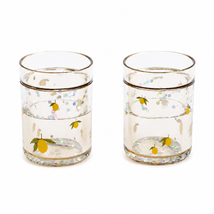 Vasito «Glitter Lemon» de Konges Sløjd