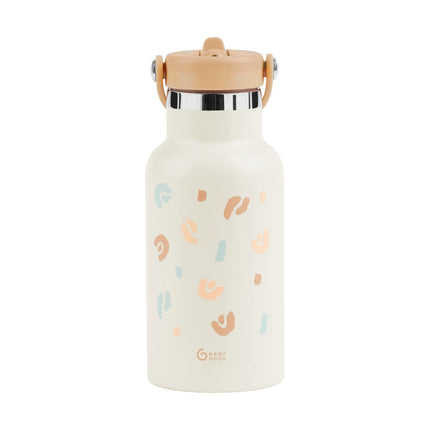 <tc>Babymoov</tc> Little Explorer: botella térmica de acero inoxidable color marfil