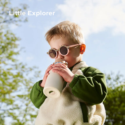 <tc>Babymoov</tc> Little Explorer: botella térmica de acero inoxidable color marfil