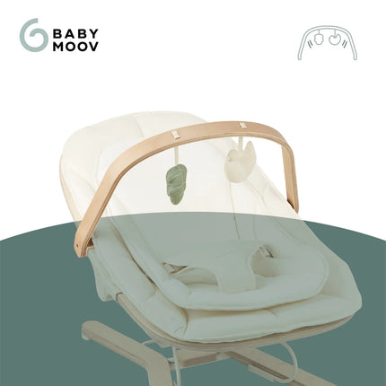 <tc>Babymoov</tc> Tumbona con arco de juego Swoon Flow