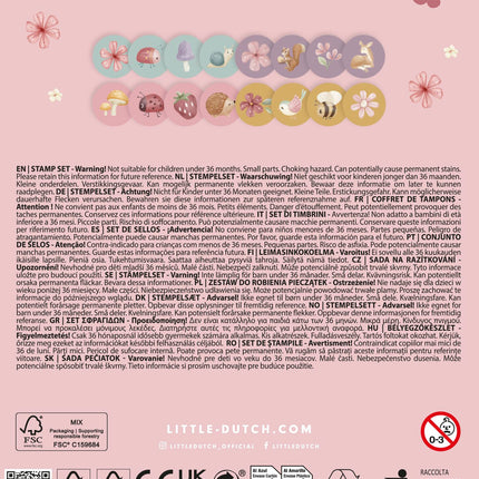 <tc>Little Dutch</tc> Sello Jardín de hadas 12 piezas