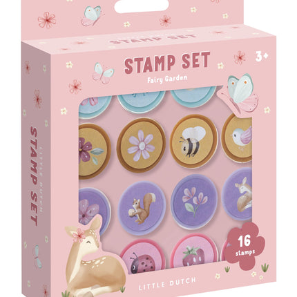 <tc>Little Dutch</tc> Sello Jardín de hadas 12 piezas