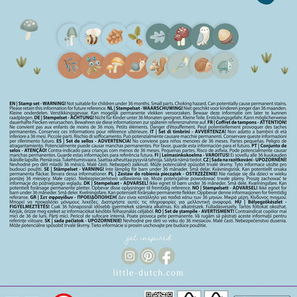 <tc>Little Dutch</tc> Sello Amigos del Bosque 12pcs