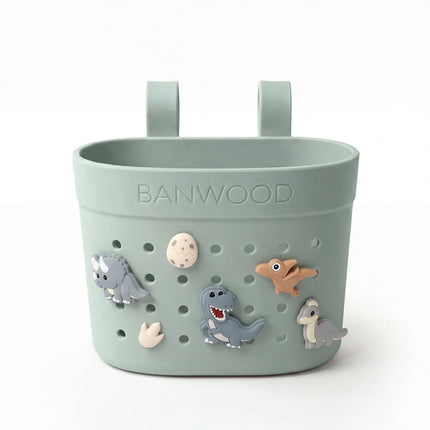 <tc>Banwood</tc> Cesta para patinetes y bicicletas infantiles Pin<tamp>Ride Clay</tamp>