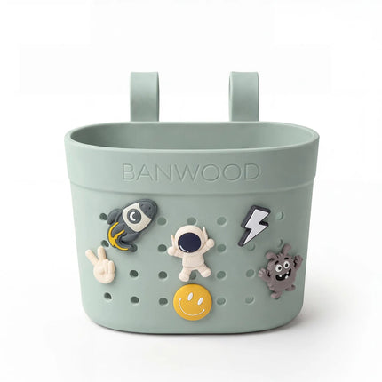 <tc>Banwood</tc> Cesta para patinetes y bicicletas infantiles Pin<tamp>Ride Clay</tamp>