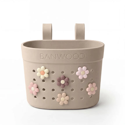 <tc>Banwood</tc> Cesta para patinetes y bicicletas infantiles Pin<tamp>Ride Sand</tamp>