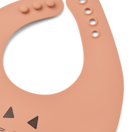 <tc>Liewood</tc> Babero Ember Cat Appleblossom/Rosa Toscana