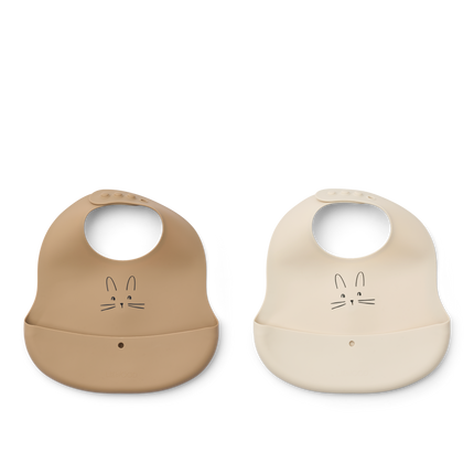 <tc>Liewood</tc> Babero Ember Rabbit Sandy/Oat