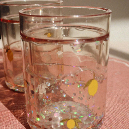 Vasito «Glitter Lemon» de Konges Sløjd