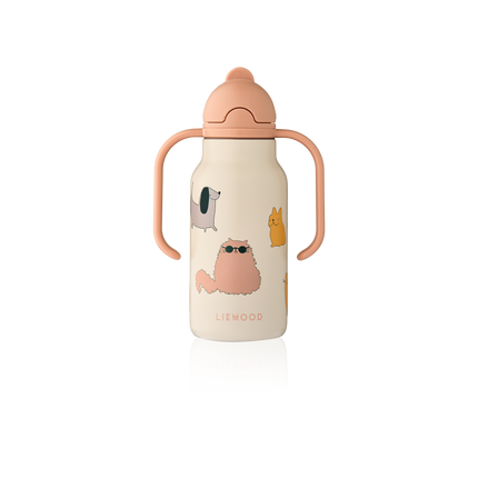 <tc>Liewood</tc> Botella de agua Kimmie Cats and Dogs/Sandy 250 ml