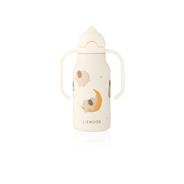 <tc>Liewood</tc> Botella de agua Kimmie Elephant/Creme de la creme 250 ml