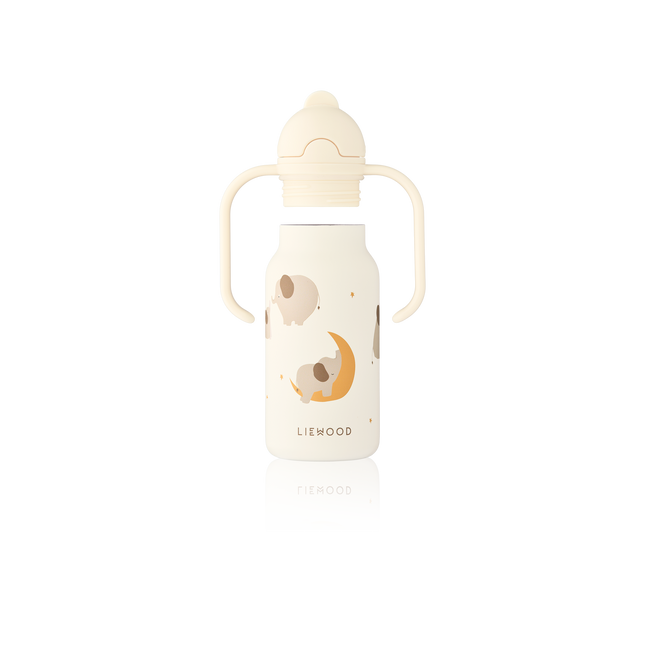 <tc>Liewood</tc> Botella de agua Kimmie Elephant/Creme de la creme 250 ml