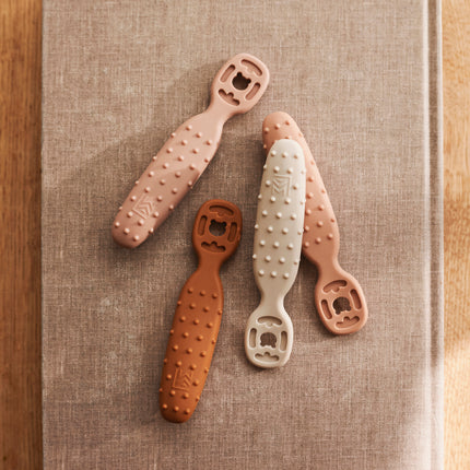 <tc>Liewood</tc> Cucharas para bebés Caelia, color Pale Tuscany, surtido, juego de 4