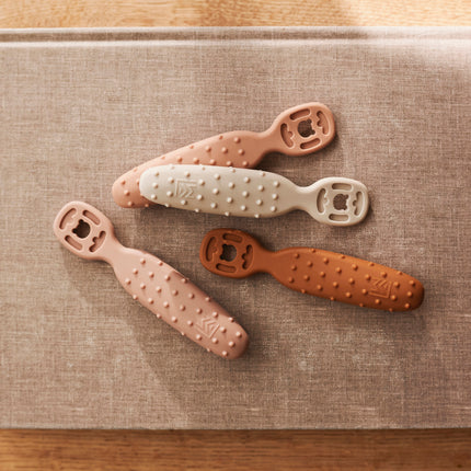 <tc>Liewood</tc> Cucharas para bebés Caelia, color Pale Tuscany, surtido, juego de 4