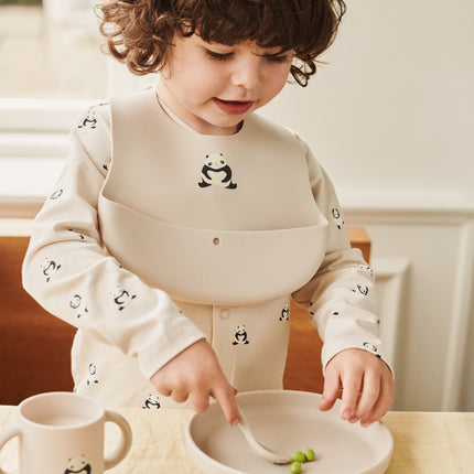 <tc>Liewood</tc> Juego de vajilla infantil Vivi Panda/Sandy
