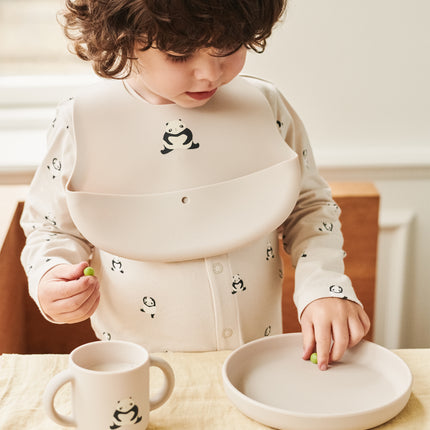 <tc>Liewood</tc> Juego de vajilla infantil Vivi Panda/Sandy
