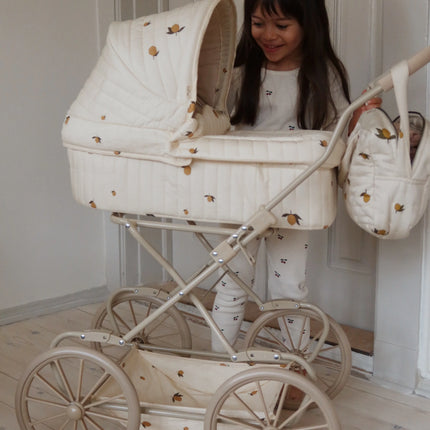 Carrito de muñecas Konges Sløjd «Lemon», estilo vintage
