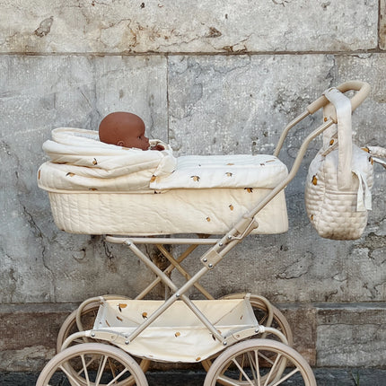 Carrito de muñecas Konges Sløjd «Lemon», estilo vintage