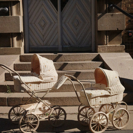 Carrito de muñecas Konges Sløjd «Lemon», estilo vintage